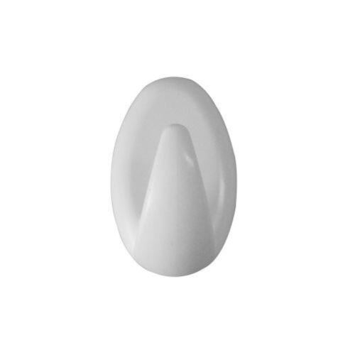 Cârlig de plastic maro QUICK FIX autoadeziv oval tip 1,2,3 (100 buc.) 1088