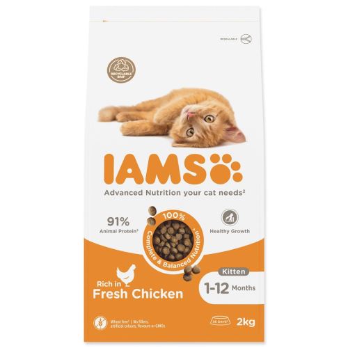 IAMS Cat Kitten Pui pentru pisici 2 kg