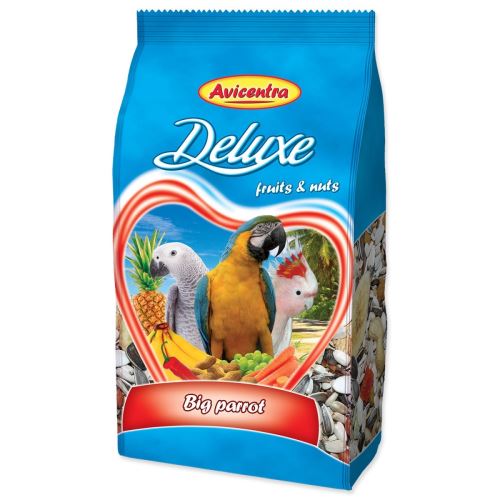 Avicentra Deluxe Deluxe Hrană pentru papagali mari 1kg