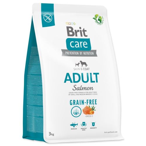 Brit Care Dog Grain-free Adult Somon 3kg