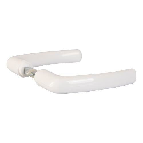 Mâner de plastic cu spini KLASIK (10 perechi) alb