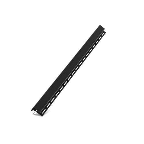 Profil de colț din plastic BRYZA, lungime 3M, negru RAL 9005