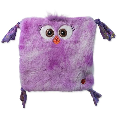 Jucărie DOG FANTASY Monsters monstrulețe de pui pătrat violet frământat 28 cm