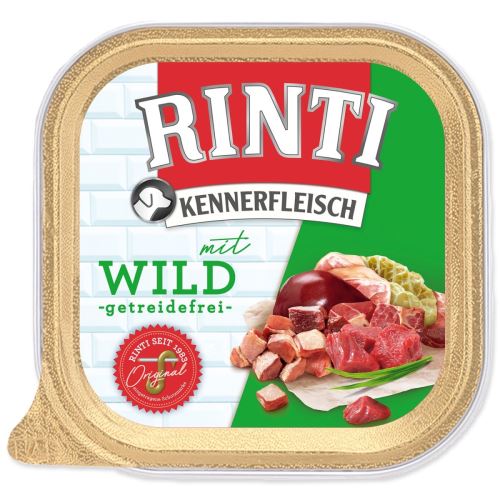 Tub RINTI Kennerfleisch carne de vânat + paste 300 g