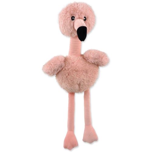 Jucărie DOG FANTASY FANTASY Poveste de iarnă flamingo 35 cm 1 buc