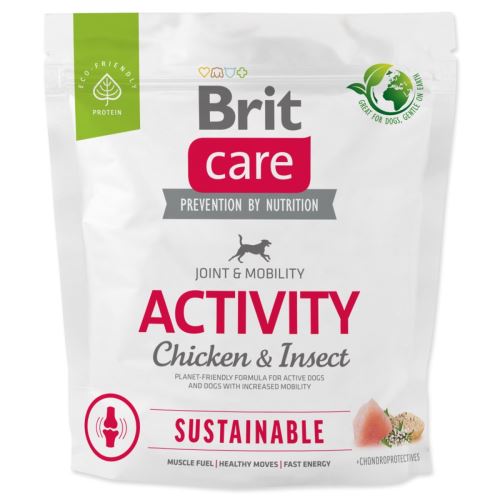 Brit Care Dog Sustainable Activity Pui și insecte 1kg