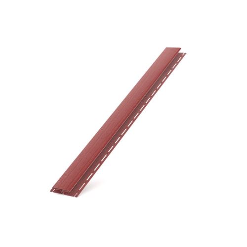 Profil de plastic BRYZA "H", lungime 3M, roșu RAL 3011