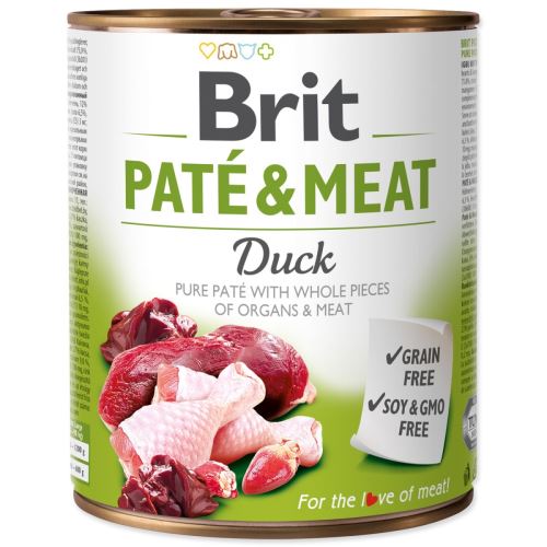 BRIT Paté & Meat Duck 800 g