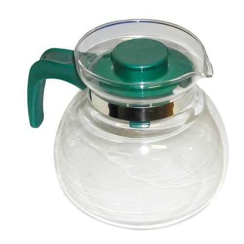 Ceainic din sticlă SVATAVA 1,5l Capac și mâner din plastic