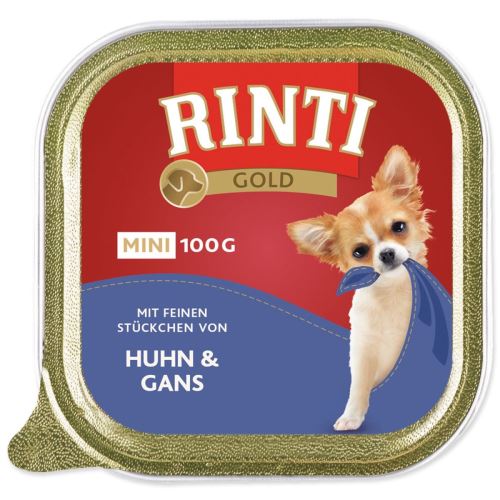 Tub RINTI Gold Mini pui + gâscă 100 g