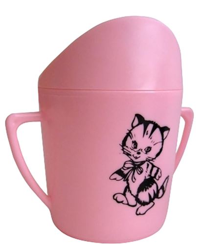 Ceașcă pentru copii roz 220ml