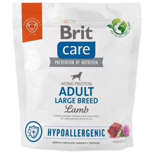 Brit Care Dog Hypoallergenic Adult Large Breed Lamb 1kg