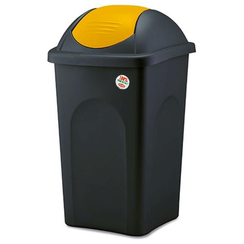 Dumpster MULTIPAT 60l, capac de plastic galben