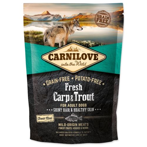 Hrană Carnilove Dog Fresh Carp & Trout 1,5kg