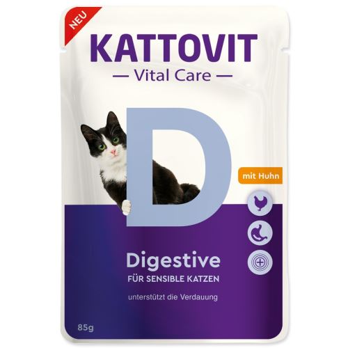 Capsulă KATTOVIT Vital Care Digestive 85 g