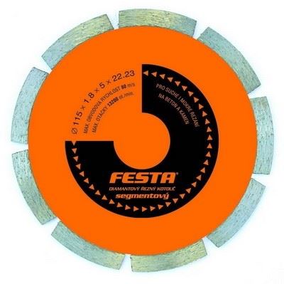 Disc segment de diamant FESTA 300x25,4 / pachet 1 buc.