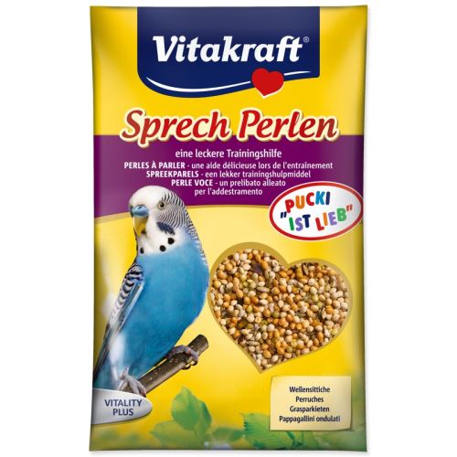 Vitakraft hrană suplimentară pentru papagali mici, pentru vorbit 20g