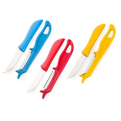 Răzuitor + cuțit de plastic APETIT - amestec de culori