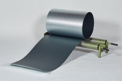 PREFA tablă de aluminiu Prefalz 0,70 x 1000mm Antracit P.10 stucco ( RAL7016)