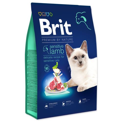 Brit Premium by Nature Cat Sensitive Lamb 8kg