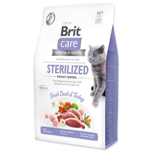 BRIT Care Cat Grain-Free Grain-Free Sterilized Weight Control 2 kg