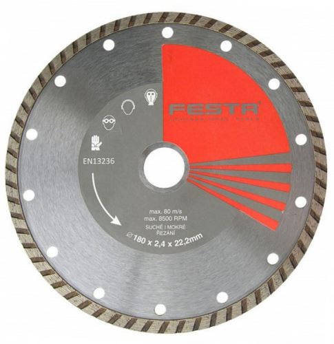 Disc diamantat FESTA TURBO 150/22,2 / pachet 1 buc.