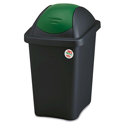 Dumpster MULTIPAT 30l, capac de plastic, verde