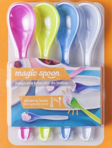 Linguri pentru copii MAGIC ICE 15cm, din plastic (4 buc.)