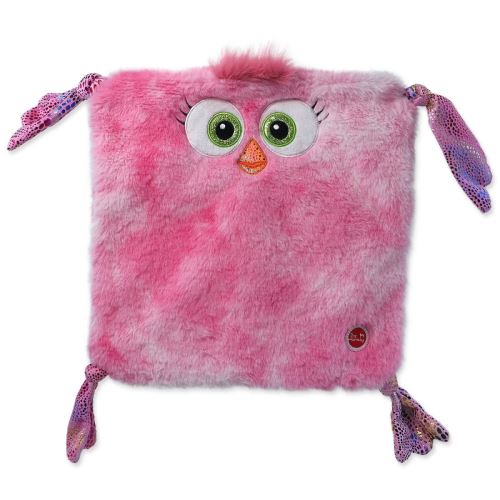 Jucărie DOG FANTASY Monsters monstrulețe de pui pătrat roz roz 28 cm