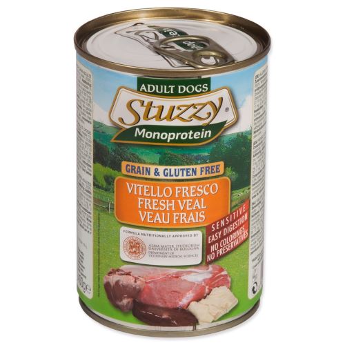 Conservă STUZZY Dog Monoproteine Veal 400 g