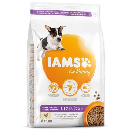 IAMS Dog Puppy Small & Medium Pui 3 kg