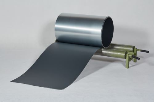 PREFA tablă de aluminiu Prefalz 0,70 x 650mm Antracit P.10, neted ( RAL7016)