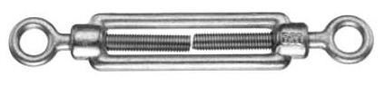 Dispozitiv de tensionare DIN 1480 cu ochiuri M12, ZB / pachet 1 buc.