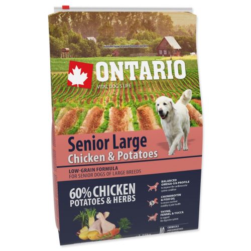 Ontario Senior Large Chicken & Potatoes 2,25kg