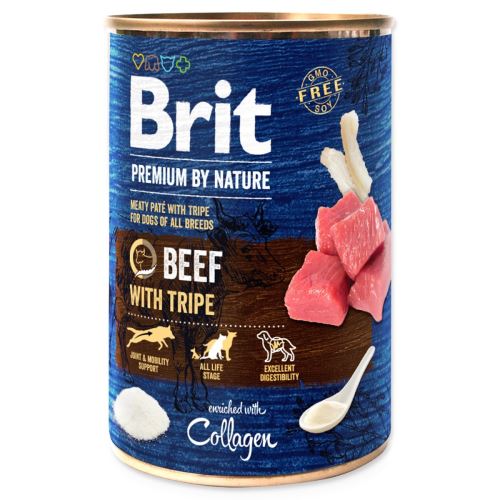 BRIT Premium by Nature Carne de vită cu tripe 400 g