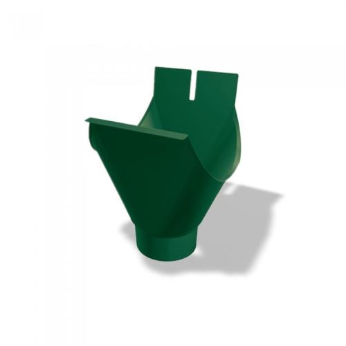 Cazan din aluminiu PREFA Ø 125/80 mm, verde mușchi RAL 6005