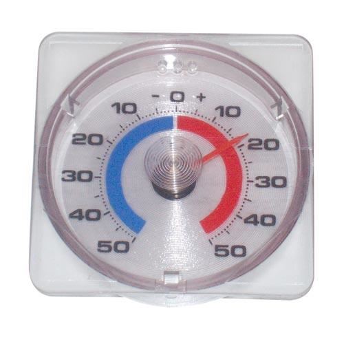 Termometru cu fereastră autoadezivă 7cm plastic
