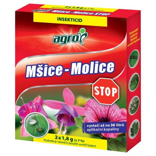 Insecticid AGRO STOP afide-motă 2x1,8g