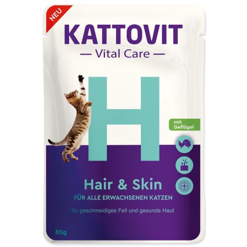 Capsulă KATTOVIT Vital Care Hair & Skin 85 g