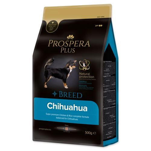 Hrană Prospera Plus Chihuahua pui cu orez 0,5kg