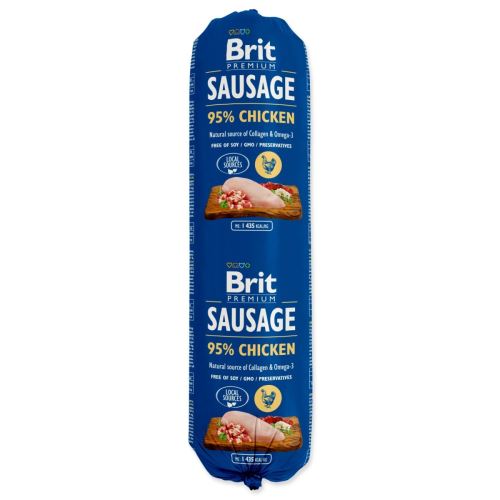 BRIT Premium Dog Sausage Pui 800 g