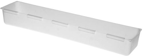 Organizator de sertare din plastic alb 37,5x8x5cm