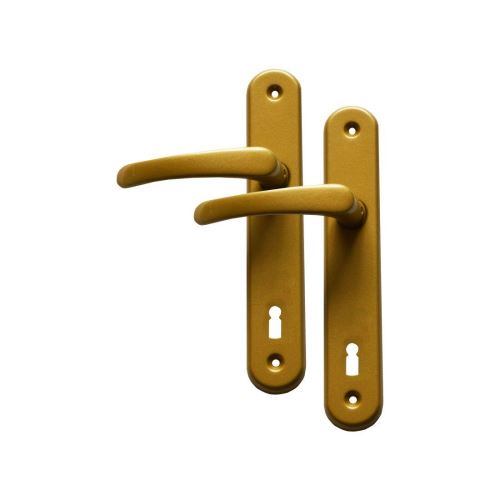 Fitinguri MICHAELA mâner + mâner pentru cheia de dozare, 90 mm, auriu