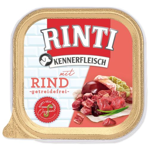 Tub RINTI Kennerfleisch carne de vită + cartofi 300 g