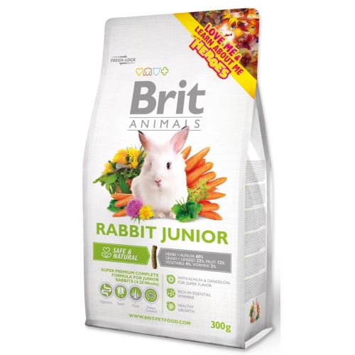 BRIT Animals Rabbit Junior Rabbit Complete 300 g