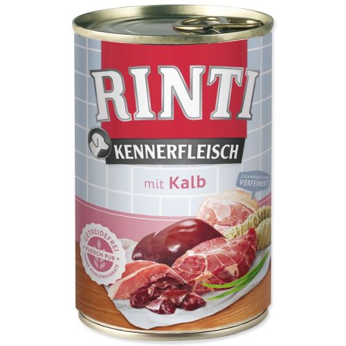 Conservă de carne de vițel RINTI Kennerfleisch 400 g