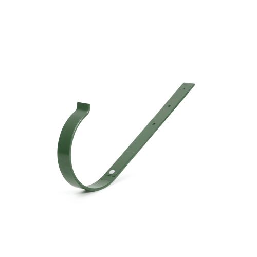 BRYZA Cârlig metalic drept pentru jgheaburi Ø 75 mm, verde RAL 6020