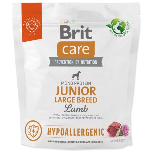 BRIT Care Dog Hypoallergenic Junior pentru câini de talie mare 1 kg
