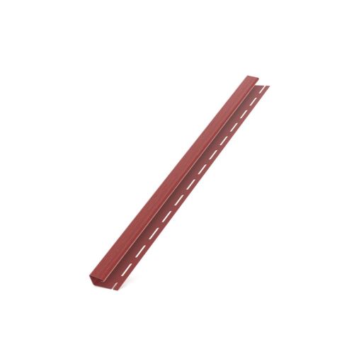 Profil de plastic BRYZA "J", lungime 3M, roșu RAL 3011