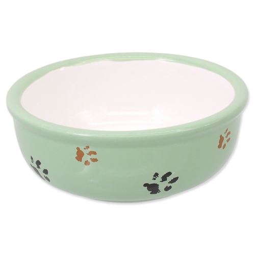 MAGIC CAT castron ceramic cu labe de pisică din ceramică verde 13 cm 0,33 l
